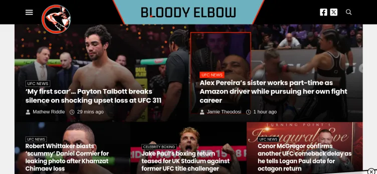 Screenshot Bloody Elbow