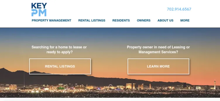 Screenshot Key Property Management