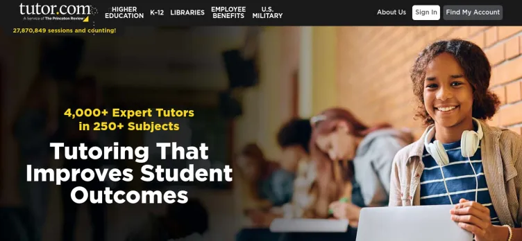 Screenshot Tutor.com