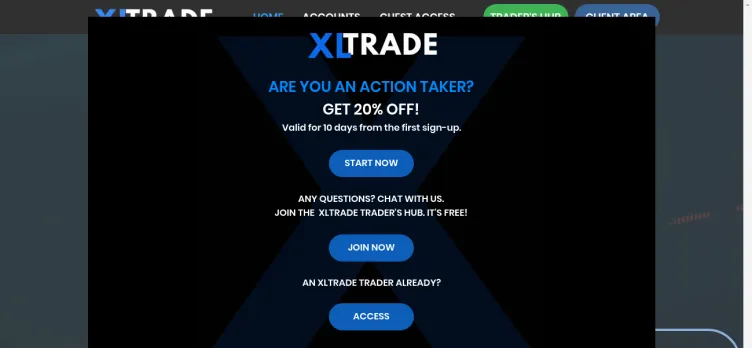 Screenshot Xltrade