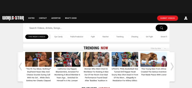 Screenshot WorldStarHiphop