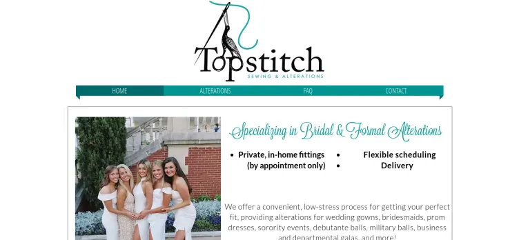 Screenshot Topstitch Sewing Alterations