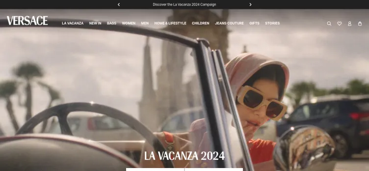 Screenshot Versace