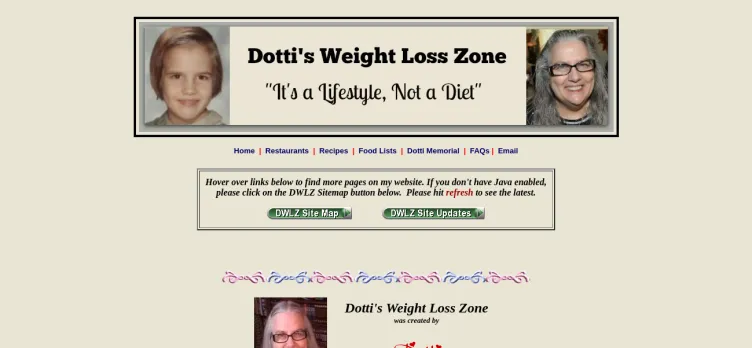 Screenshot Dotti's Weight Loss Zone