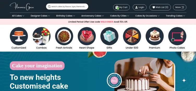 Screenshot https://www.flavoursguru.com