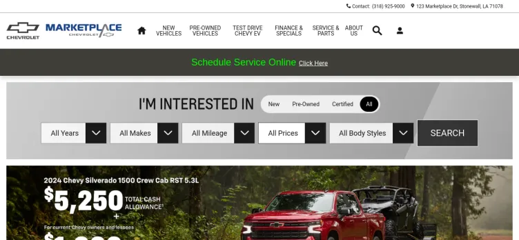 Screenshot Marketplace Chevrolet-Buick