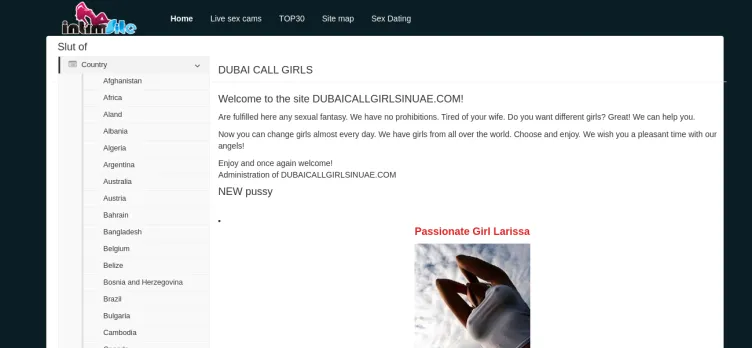 Screenshot Dubai Call Girls Service O529537O14