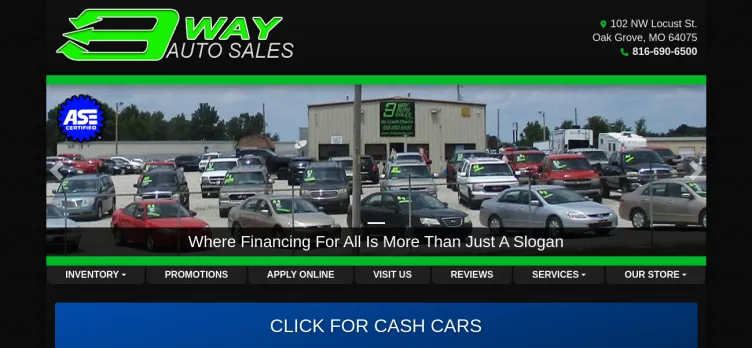 Screenshot 3 Way Auto Sales