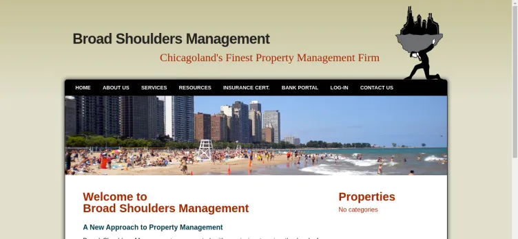 Screenshot Broad Shoulders Management