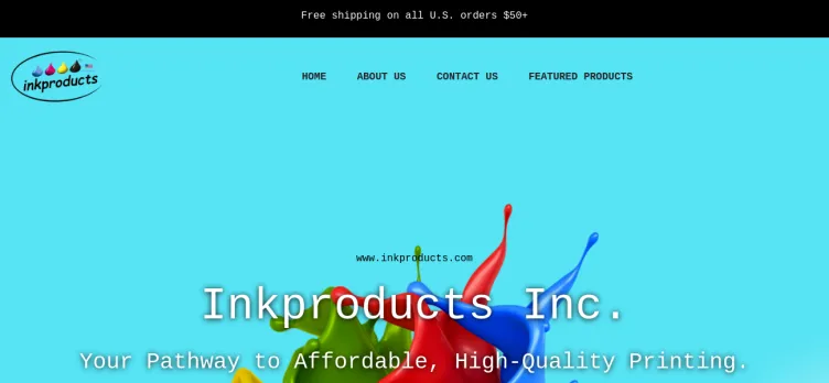 Screenshot InkProducts