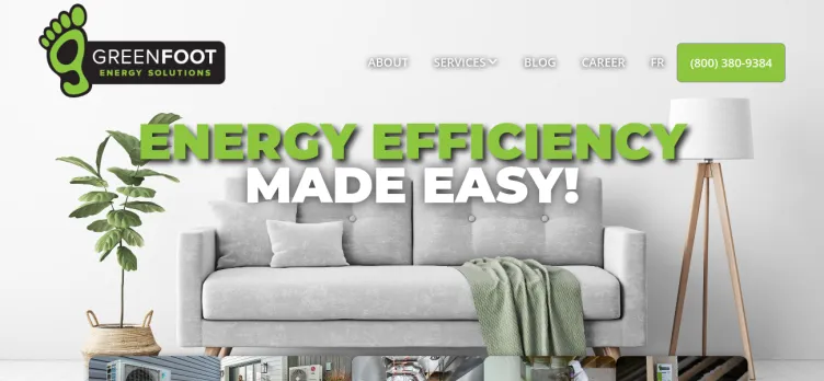 Screenshot Greenfoot Energy Solutions