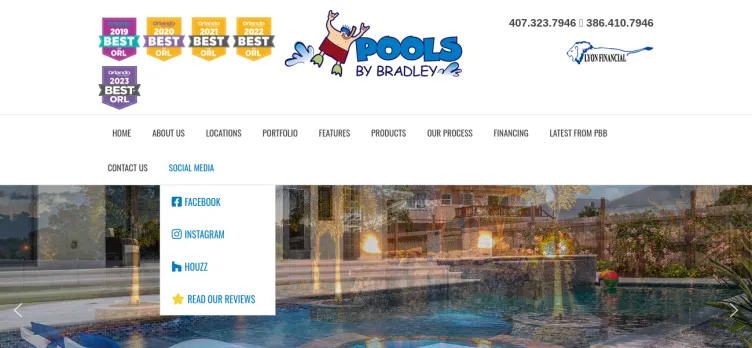 Screenshot Pools By Bradley