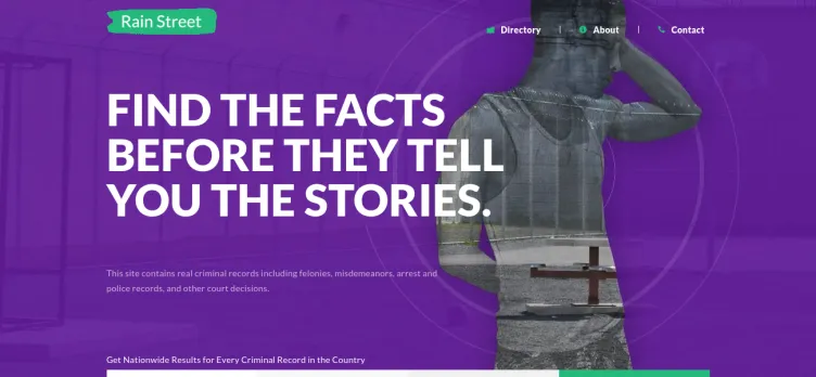 Screenshot Arrestfacts