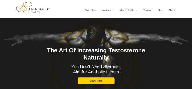 Screenshot Anabolic Health