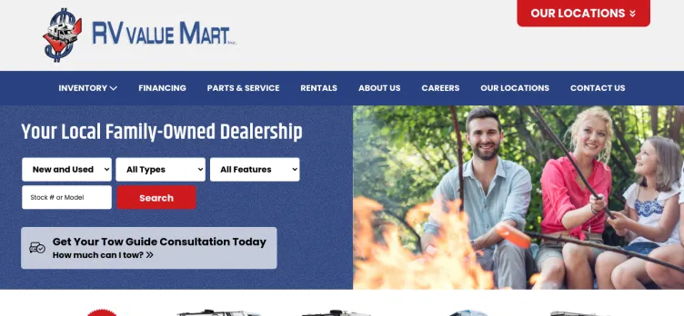 Screenshot RV Value Mart