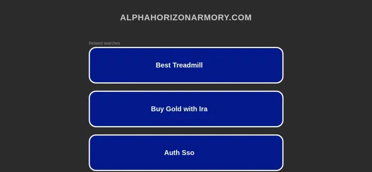 Screenshot Alpha Horizon Armory