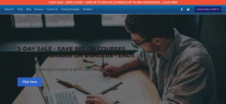 Screenshot Courses for Success