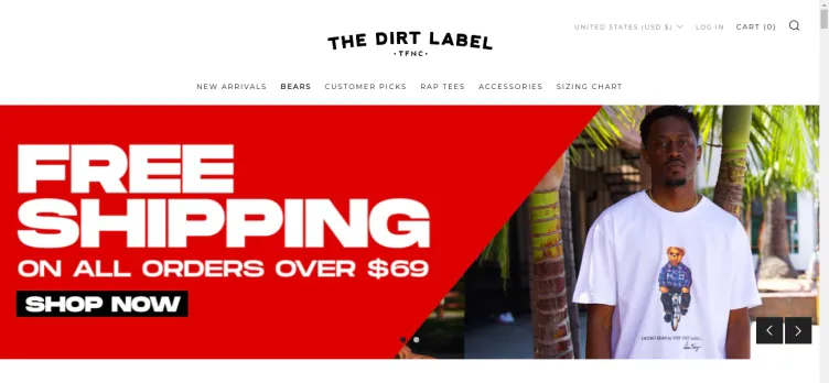 Screenshot The Dirt Label