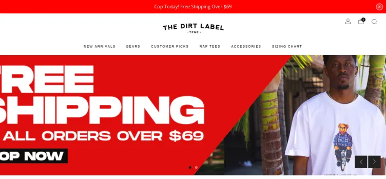 Screenshot The Dirt Label