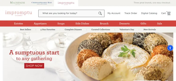 Screenshot Impromptu Gourmet