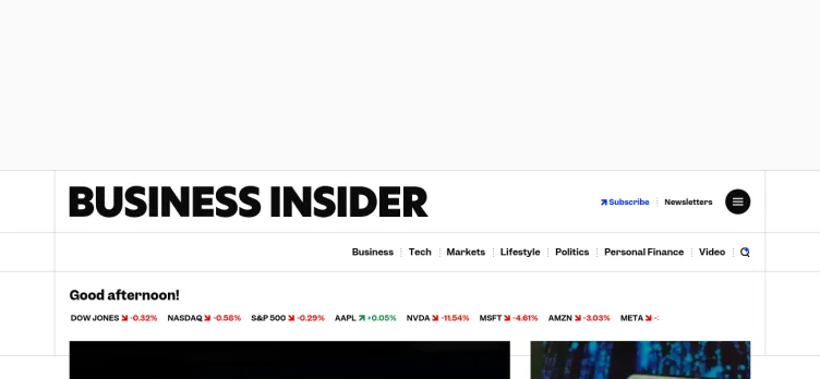 Screenshot Business Insider