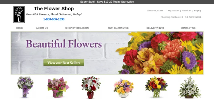 Screenshot The Flower Shop