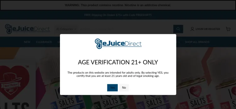 Screenshot EJuiceDirect