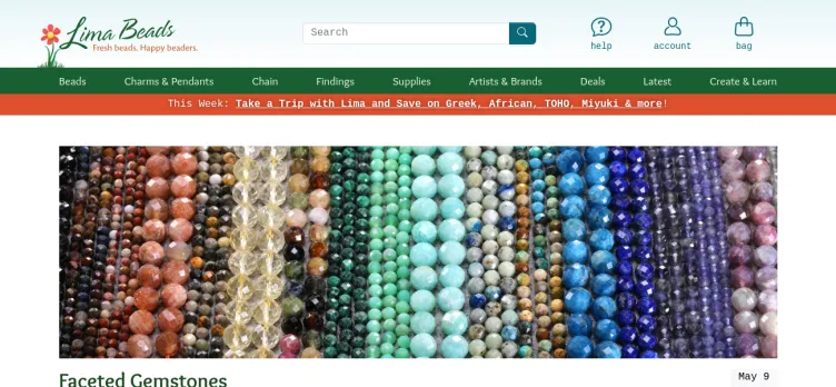 Screenshot Lima Beads