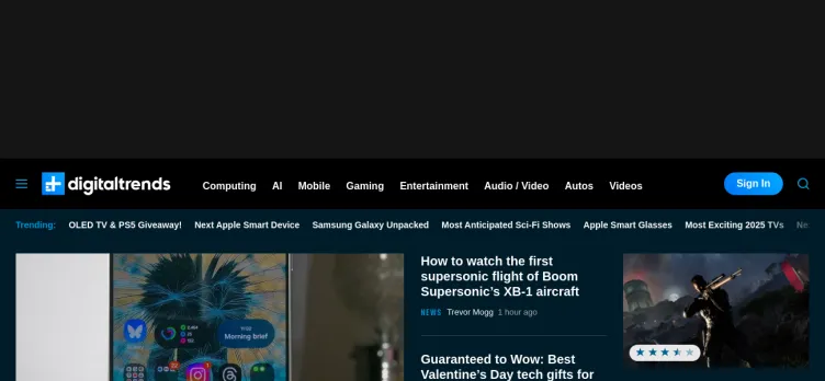 Screenshot Digital Trends