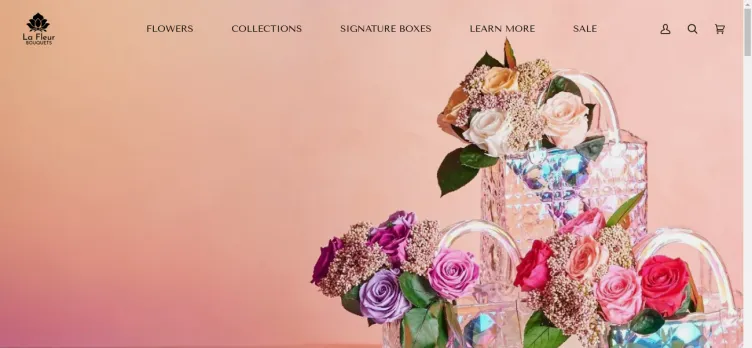 Screenshot La Fleur Bouquets