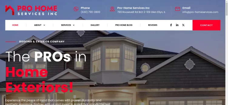 Screenshot Pro-Home Services