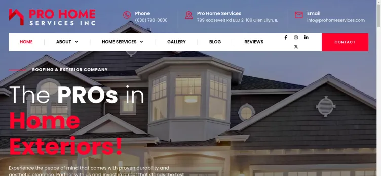 Screenshot Pro-Home Services