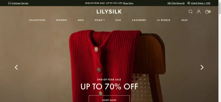 Screenshot LilySilk