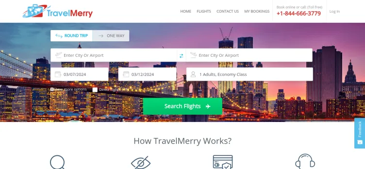 Screenshot TravelMerry