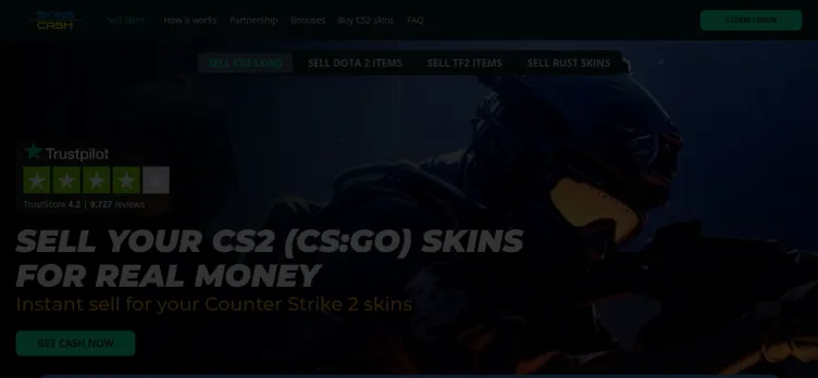 Screenshot Skins Cash