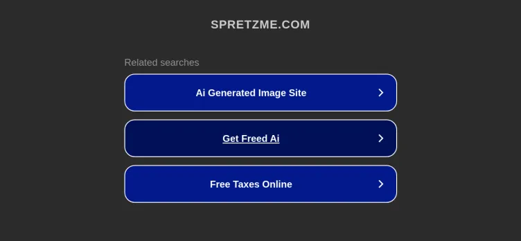 Screenshot Spretz