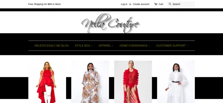 Screenshot Nella Couture