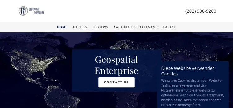 Screenshot Geospatial Enterprise