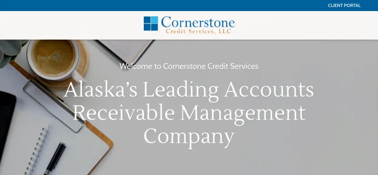 Screenshot Cornerstone Credit Services