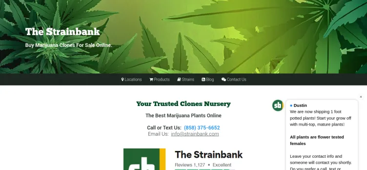 Screenshot The Strainbank