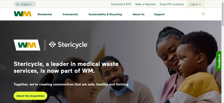 Screenshot Waste Management