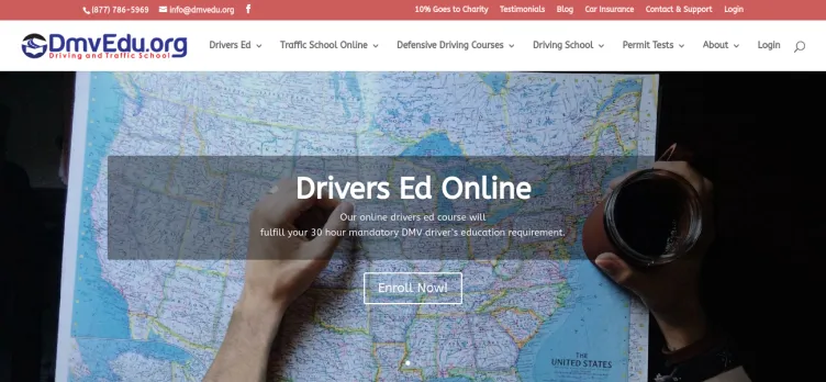 Screenshot DmvEdu.org