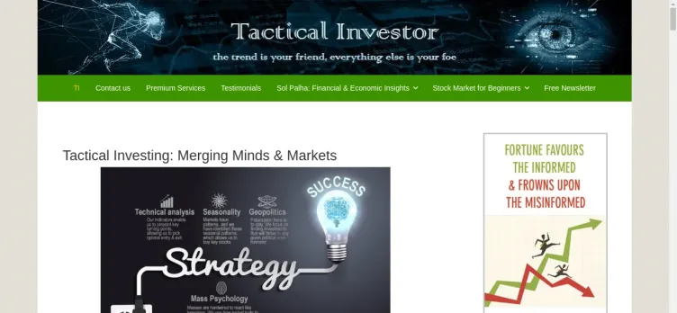 Screenshot Tactical Investor