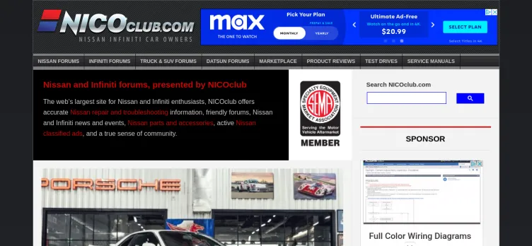 Screenshot Nicoclub.com