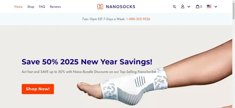 Screenshot Nano Socks