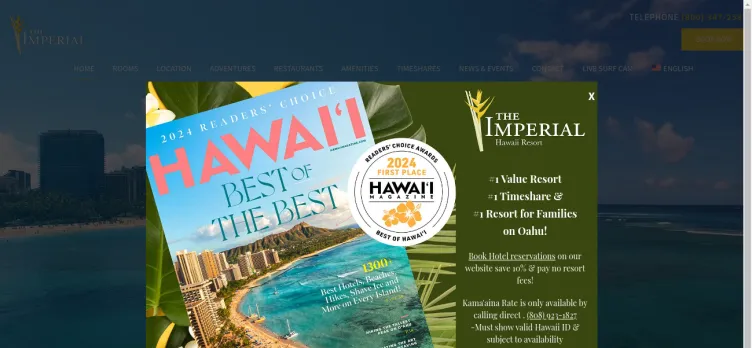 Screenshot The Imperial Hawaii Resort at Waikiki
