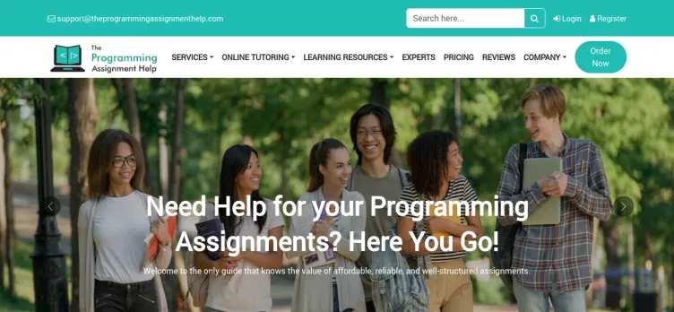 Screenshot The Programming Assignment Help