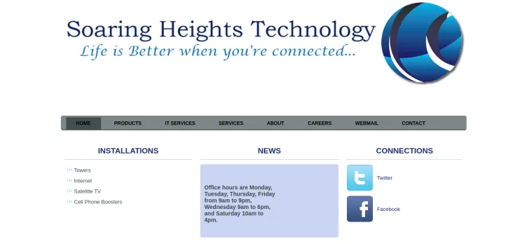 Screenshot Soaring Heights Technology