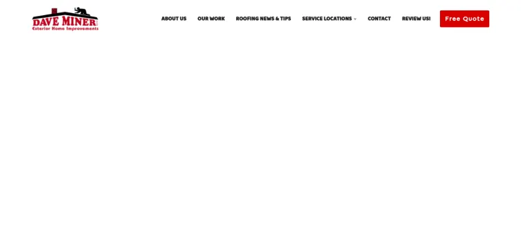 Screenshot Dave Miner Exterior Home Improvements