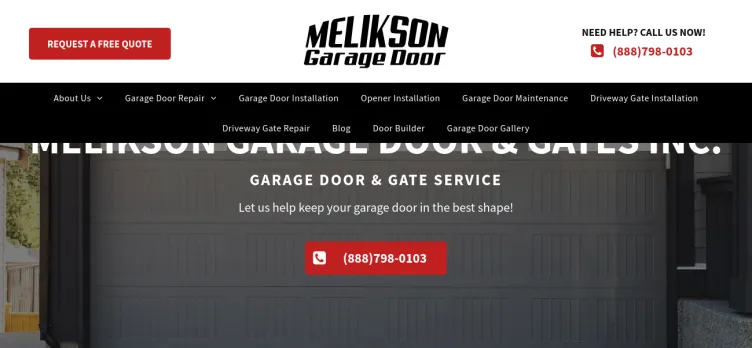 Screenshot Melikson Garage Door